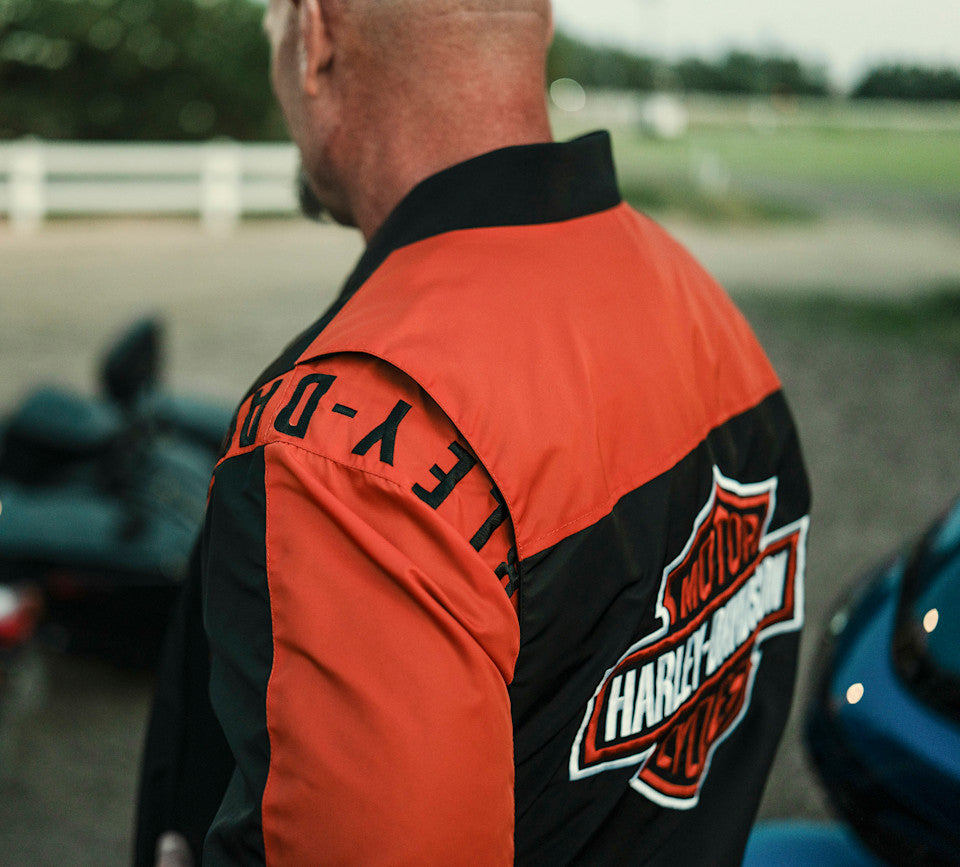 Harley-Davidson Mainstreet Nylon Bomber Jacket