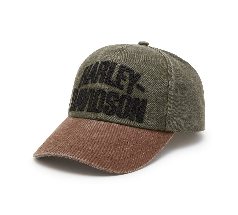 Harley-Davidson Arched Font Panhead Fitted Baseball Cap