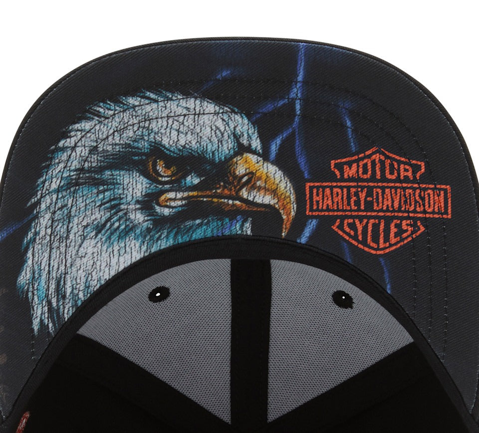 Harley-Davidson Lightening Eagle Panhead Fitted Cap