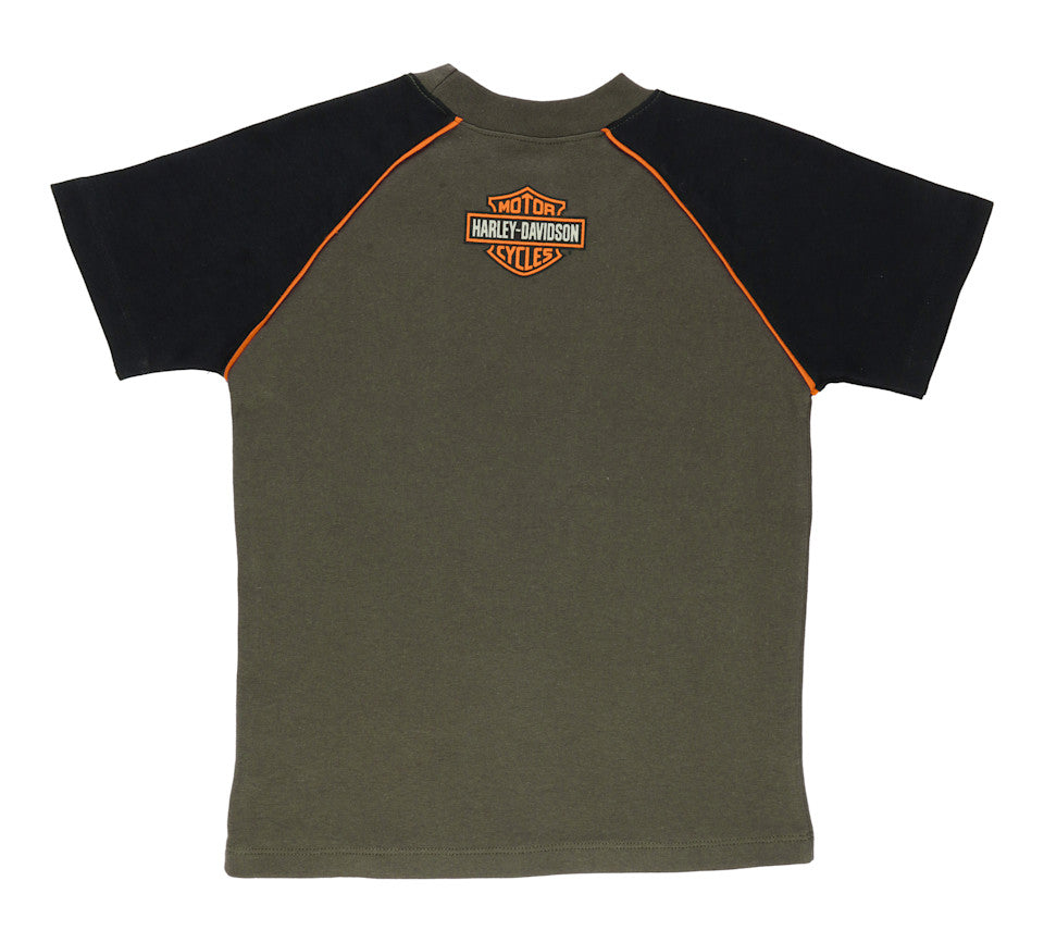 Harley-Davidson Boys Camo Print Tee
