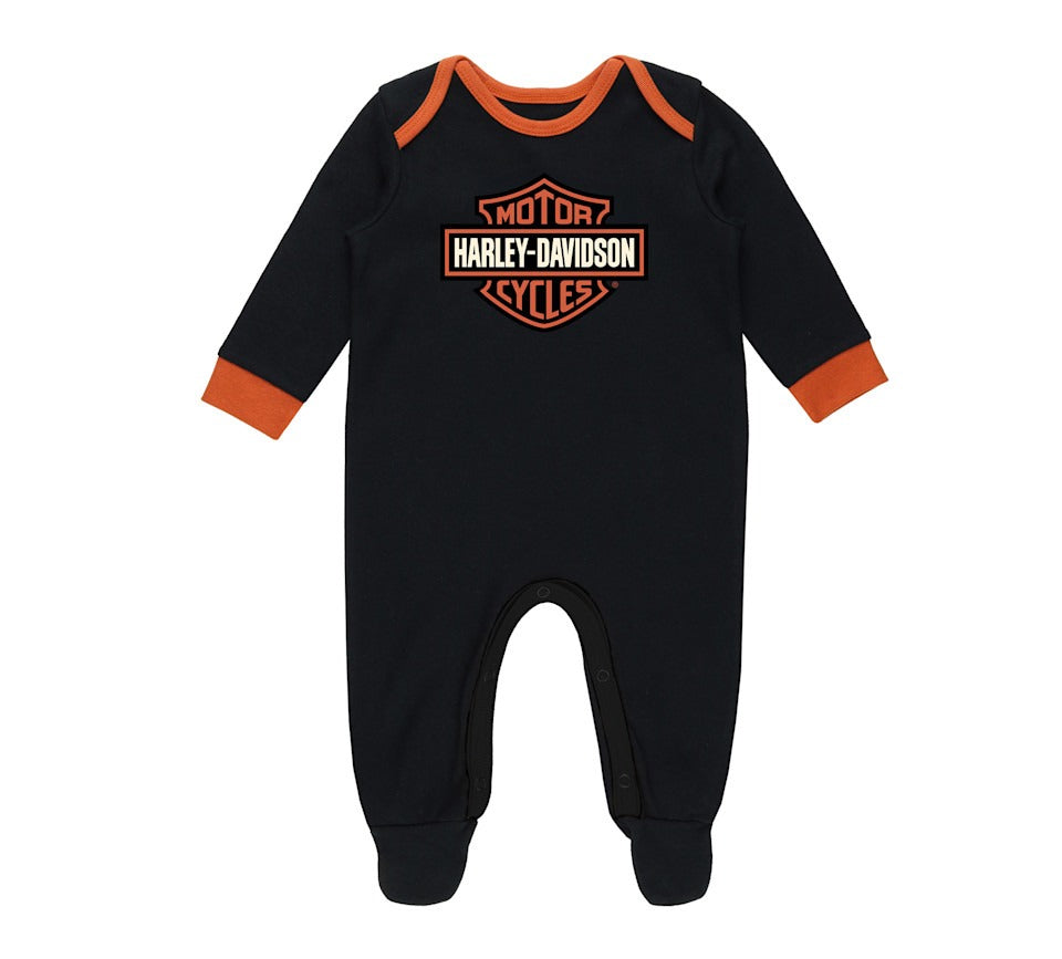 Harley-Davidson Boys Footed Coverall