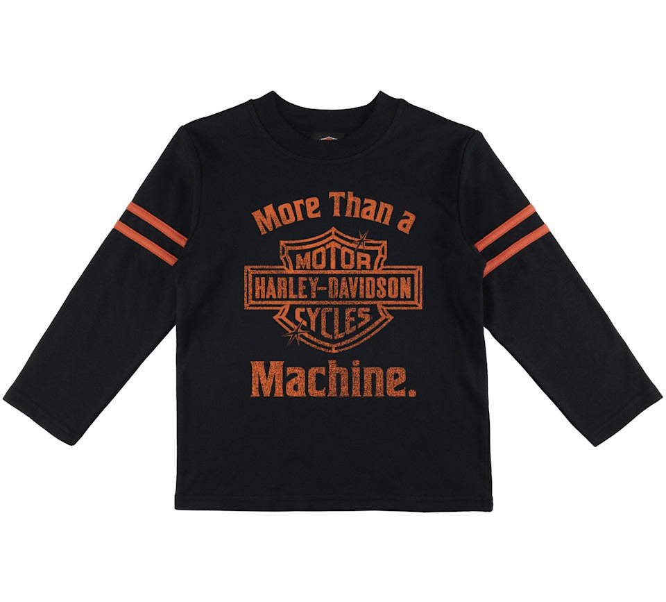 Harley-Davidson Boys Distressed B&S L/S Tee