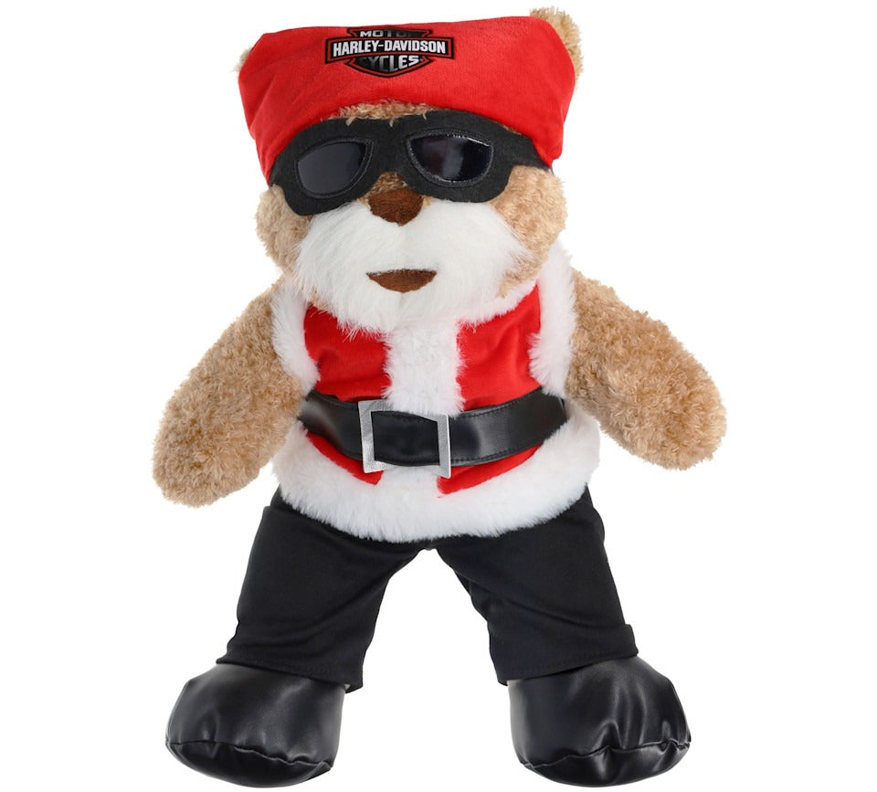 Harley-Davidson Santa Plush Huggy Bear