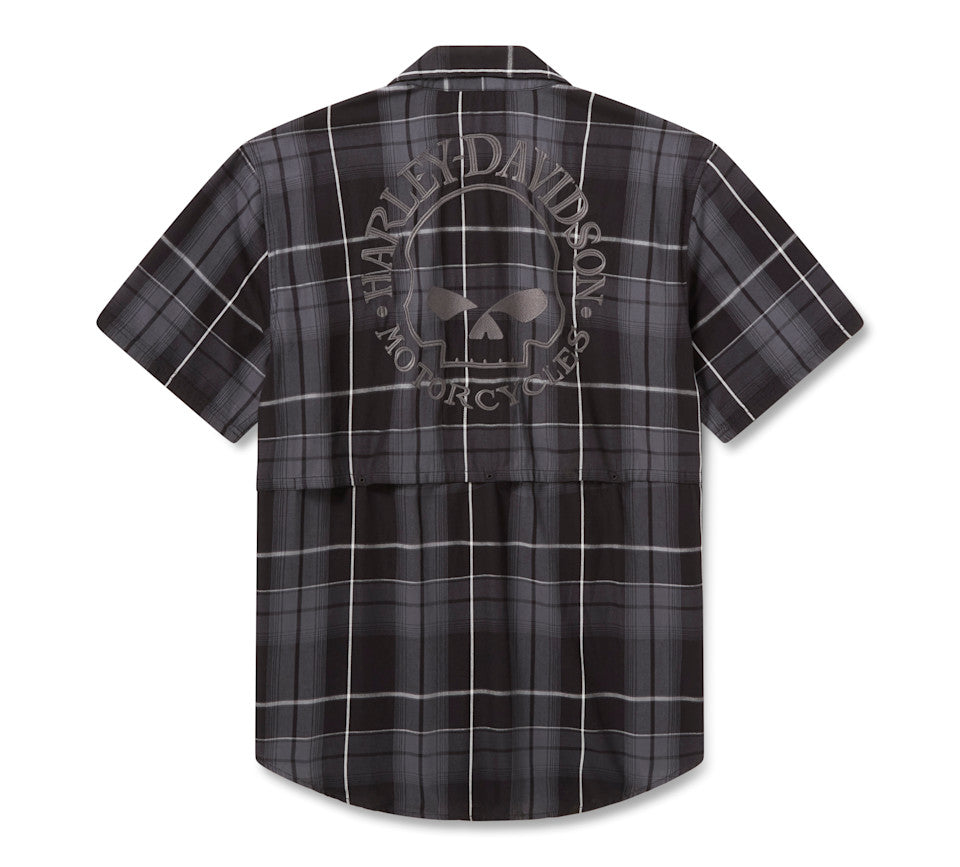 Harley-Davidson Willie G Skull Vented Stretch Shirt