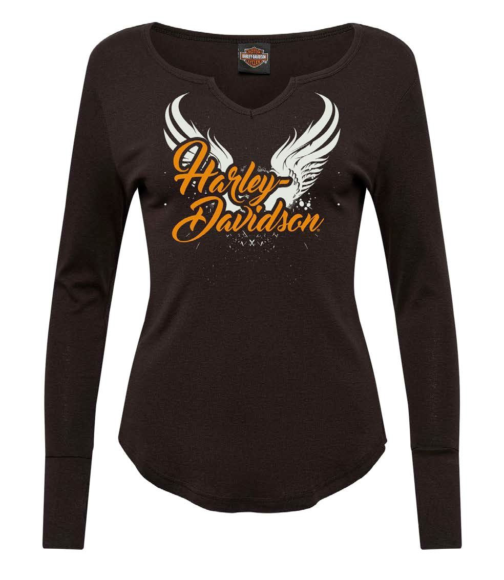 Harley-Davidson Bagger Ladies L/S Dealer Tee