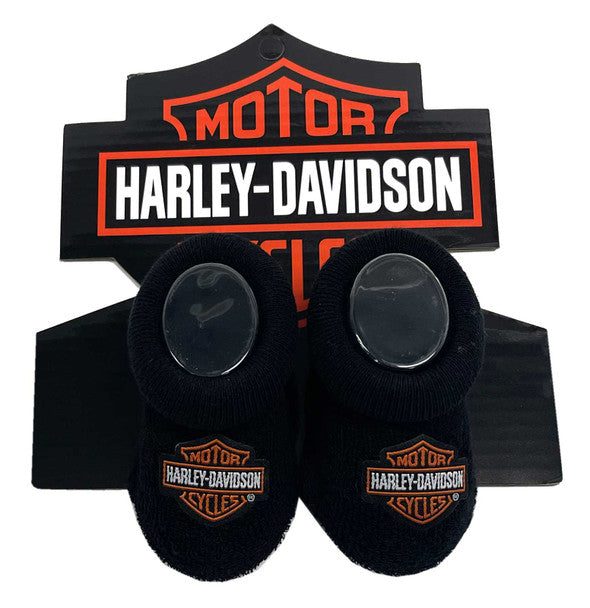 Harley-Davidson Newborn Bootie Socks