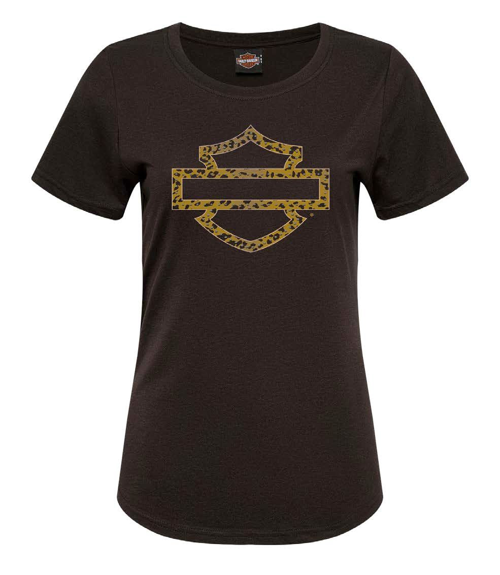 Harley-Davidson Ladies Leopard Dealer Tee