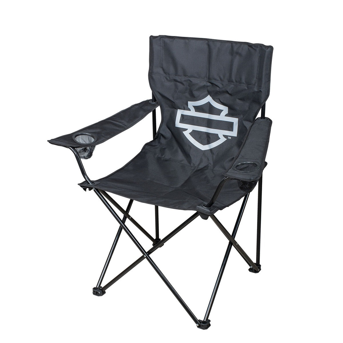 Harley-Davidson Open Bar & Shield Folding Chair
