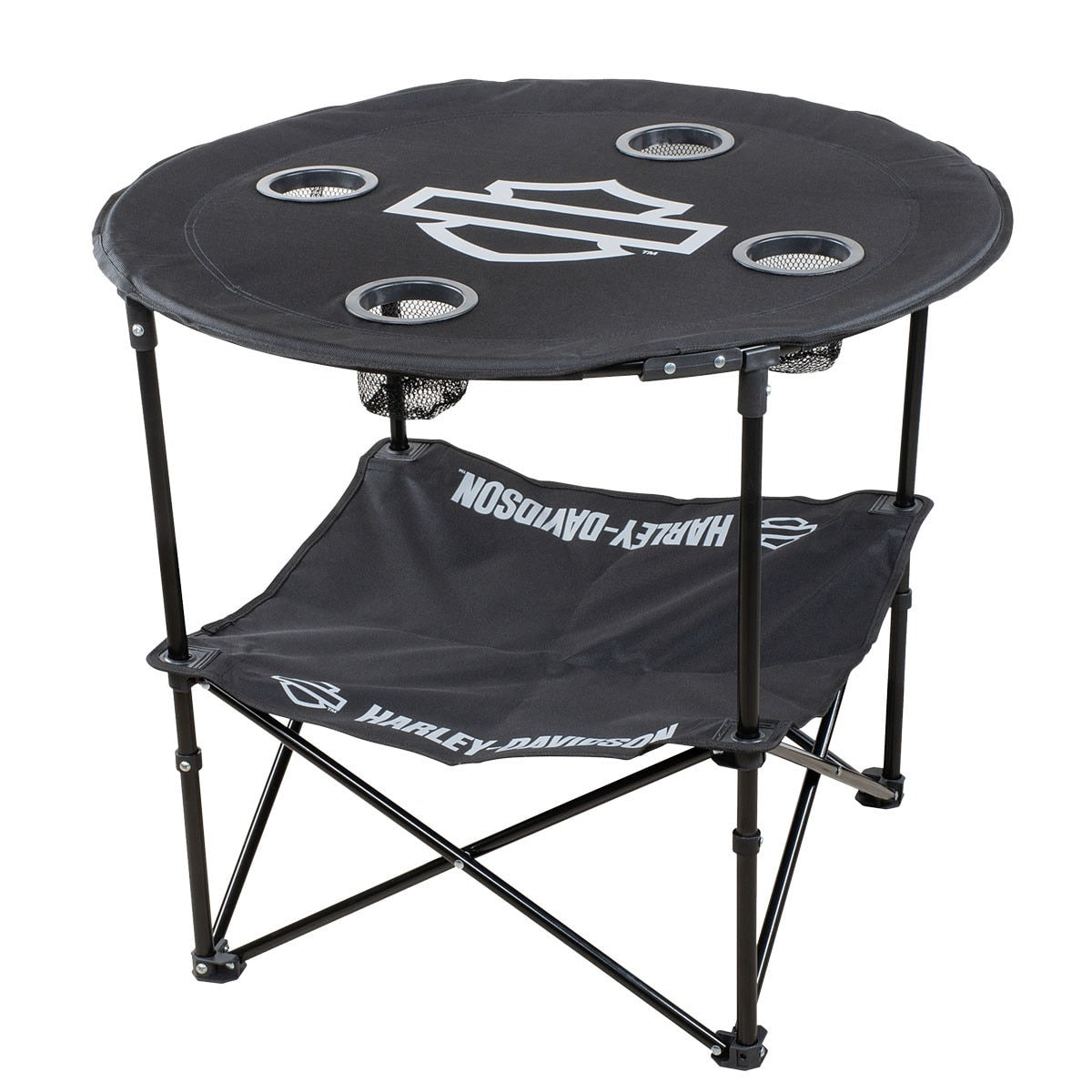 Harley-Davidson Open Bar & Shield Folding Table