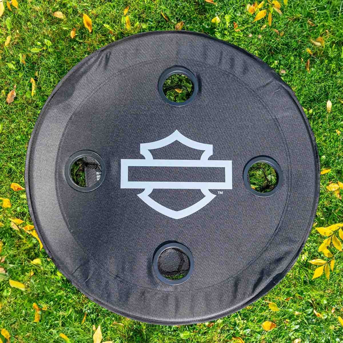 Harley-Davidson Open Bar & Shield Folding Table