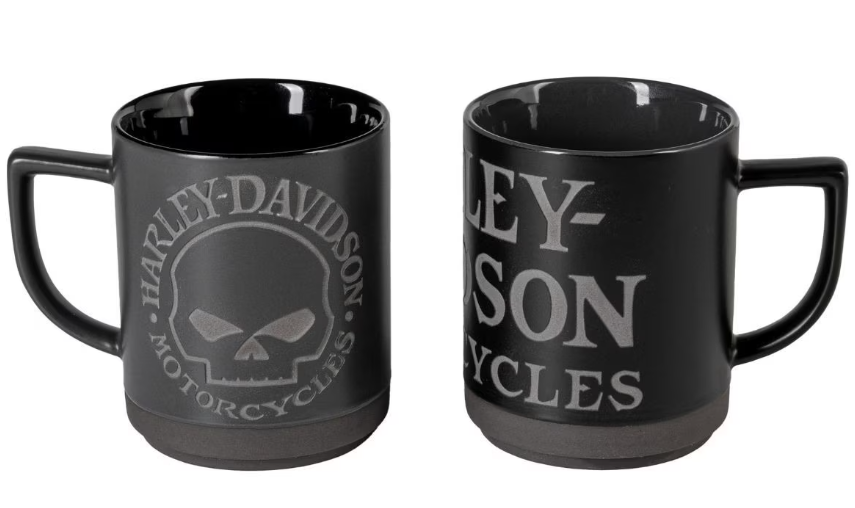 Harley-Davidson Willie G Skull Mug Set