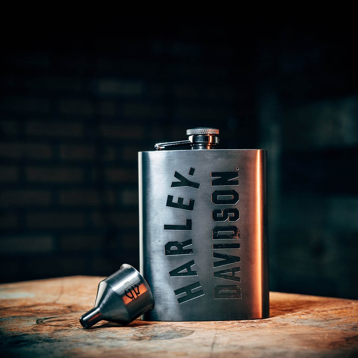 Harley-Davidson Matte Black Flask