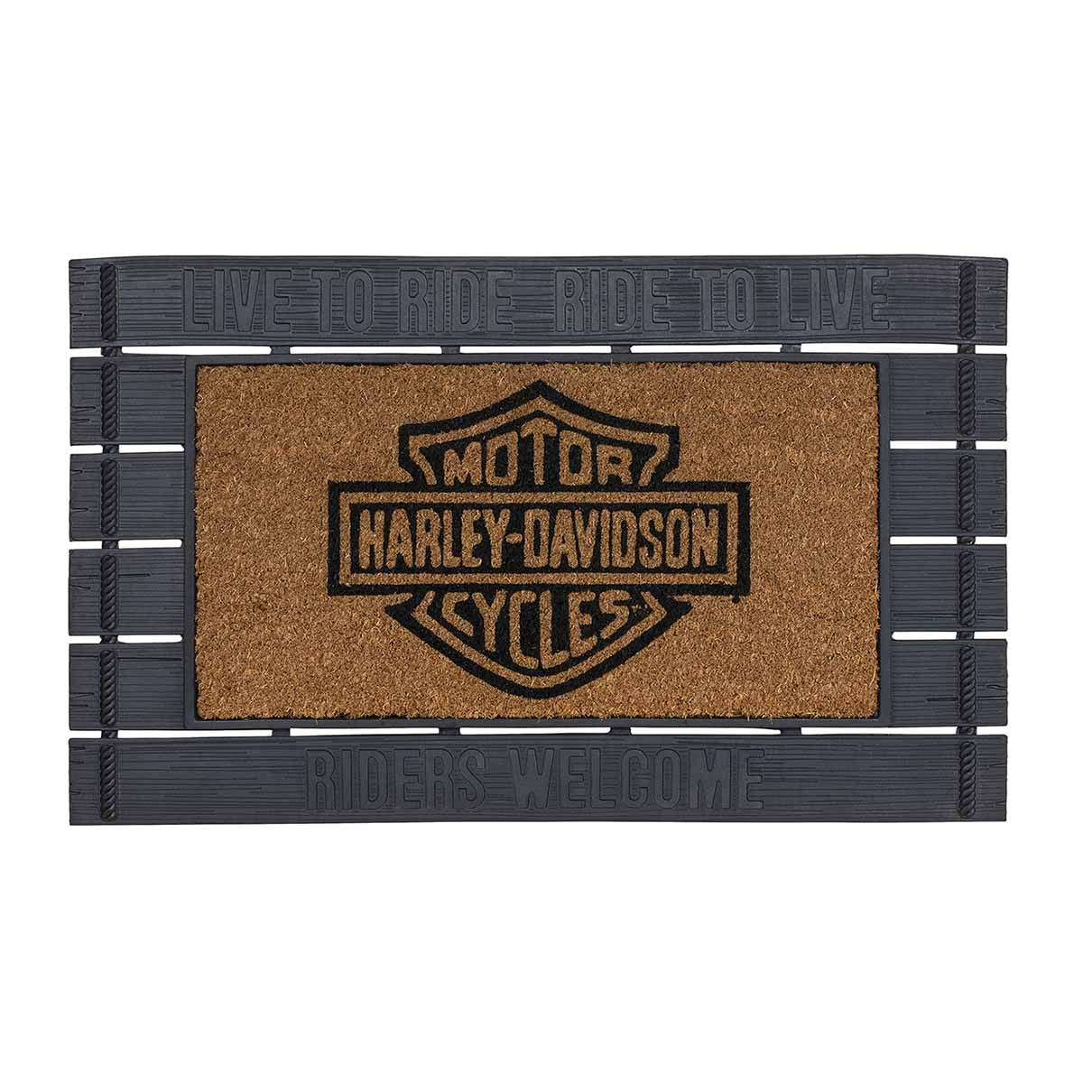 Harley-Davidson Riders Welcome Door Mat