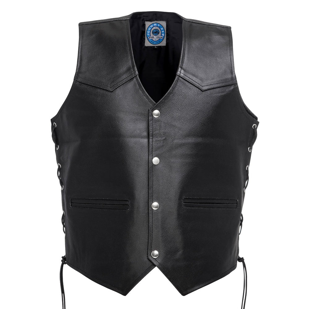 Johnny Reb Men's Tasman Leather Vest