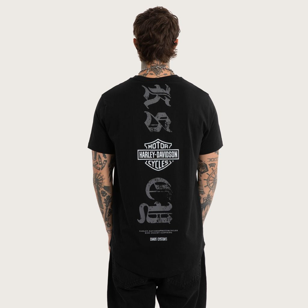 Harley-Davidson/KSCY Carve Dual Curved Tee