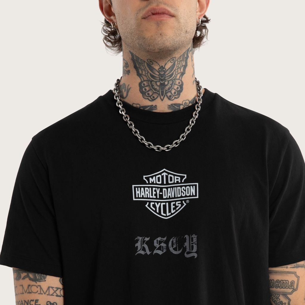 Harley-Davidson/KSCY Carve Dual Curved Tee