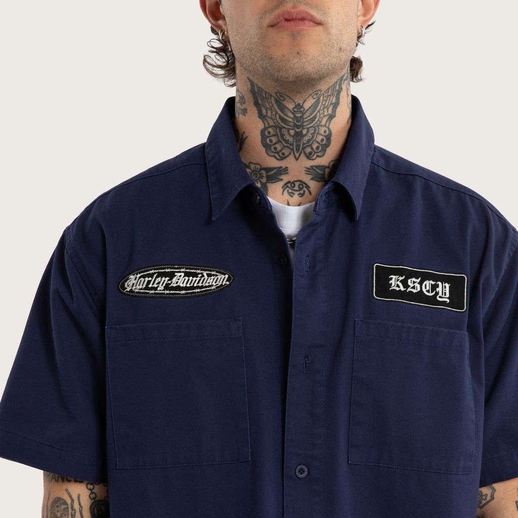 Harley-Davidson/KSCY Refuel SS Mechanic Shirt
