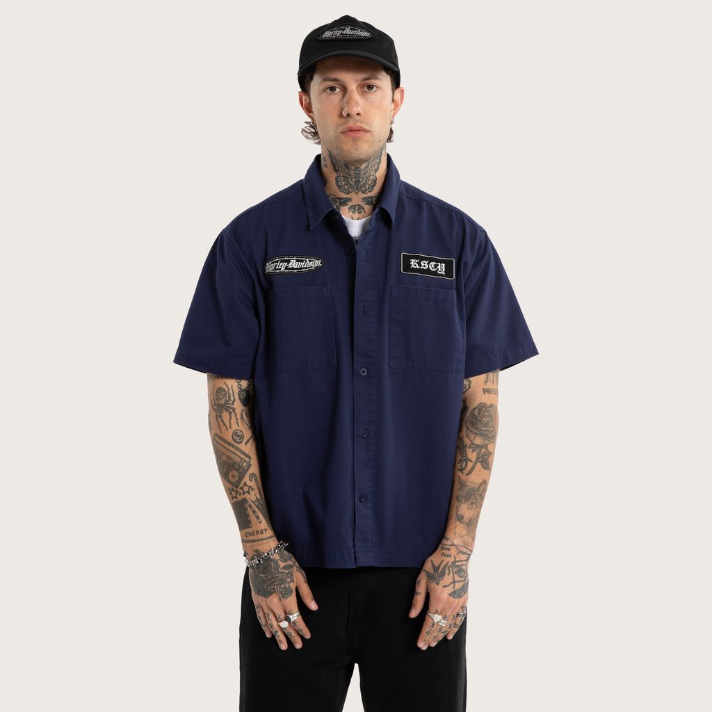 Harley-Davidson/KSCY Refuel SS Mechanic Shirt