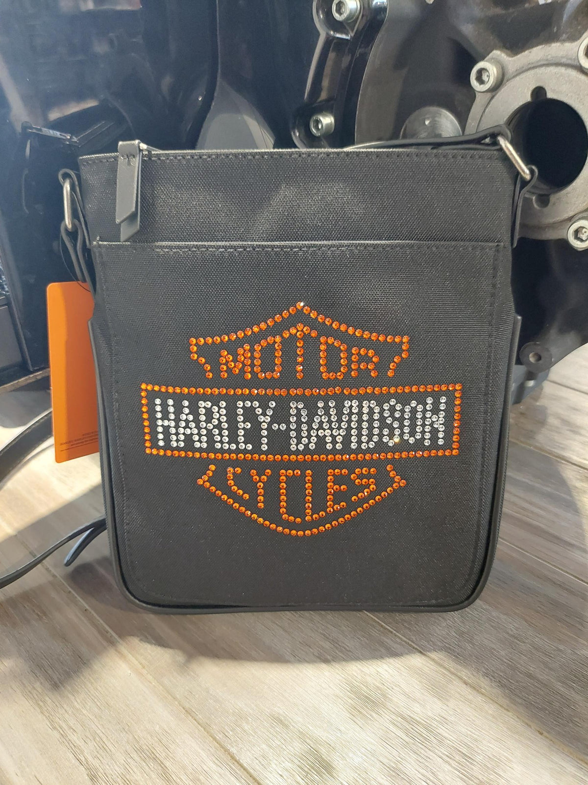 Harley-Davidson Rhinestone B&S Crossbody
