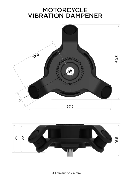 Quad Lock - Motorcycle Vibration Dampener