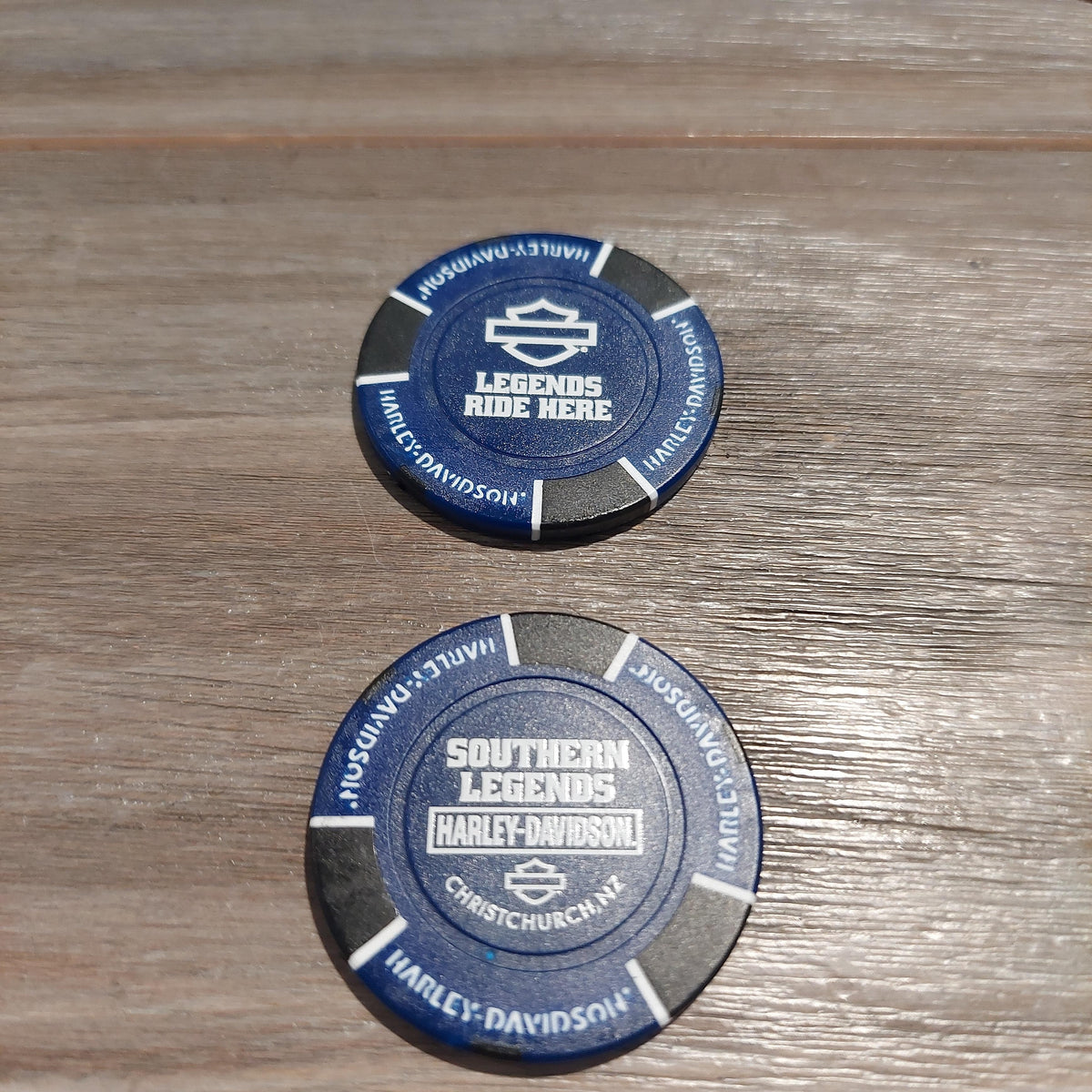 Southern Legends Harley-Davidson Poker Chips