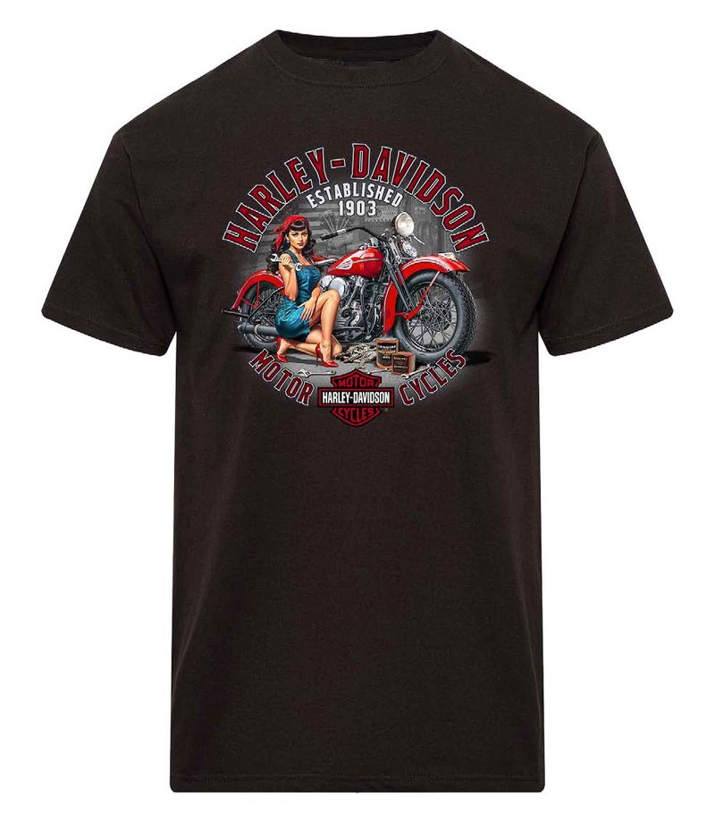 Harley-Davidson Rosie Men's Dealer Tee