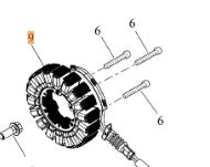 "STATOR ASSY,COMPLETE"