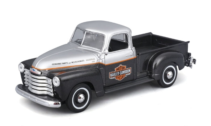 Harley-Davidson Maisto 48 Chev Pickup & 1948 FL Panhead