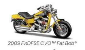 Harley-Davidson Maisto 2009 Fat Bob