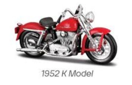 Harley-Davidson Maisto 1952 K Model
