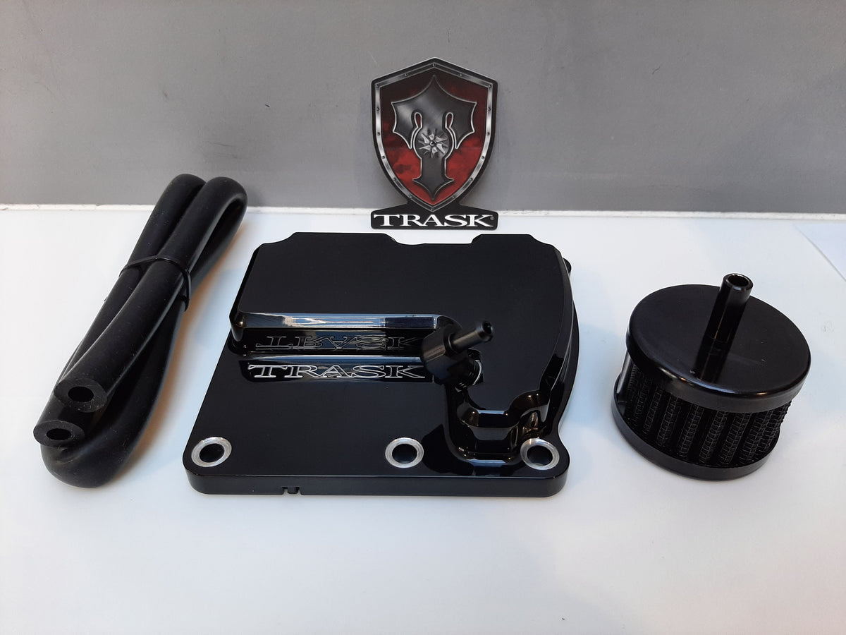 TRASK VENTED TRANS TOP COVER M8