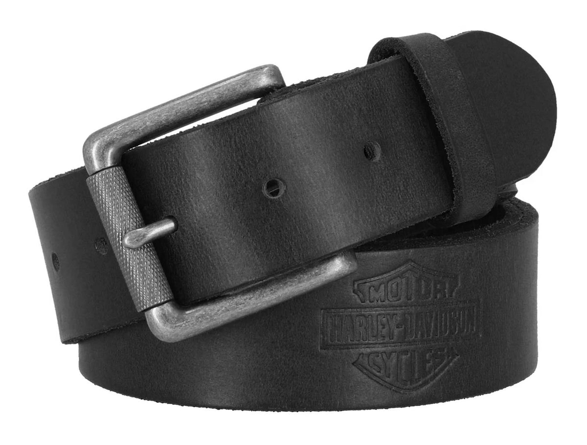 Harley-Davidson Embossed Repeat B&S Belt