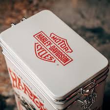 Harley-Davidson 1970s Racer Storage Tin