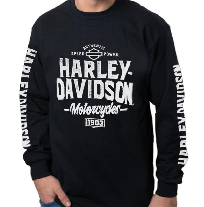 Harley-Davidson Men's Brawn L/S Dealer Tee