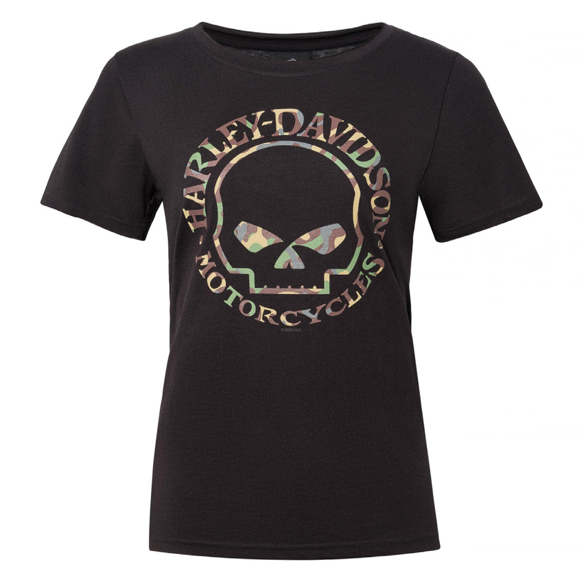 Harley-Davidson Willie G Camo Ladies Tee