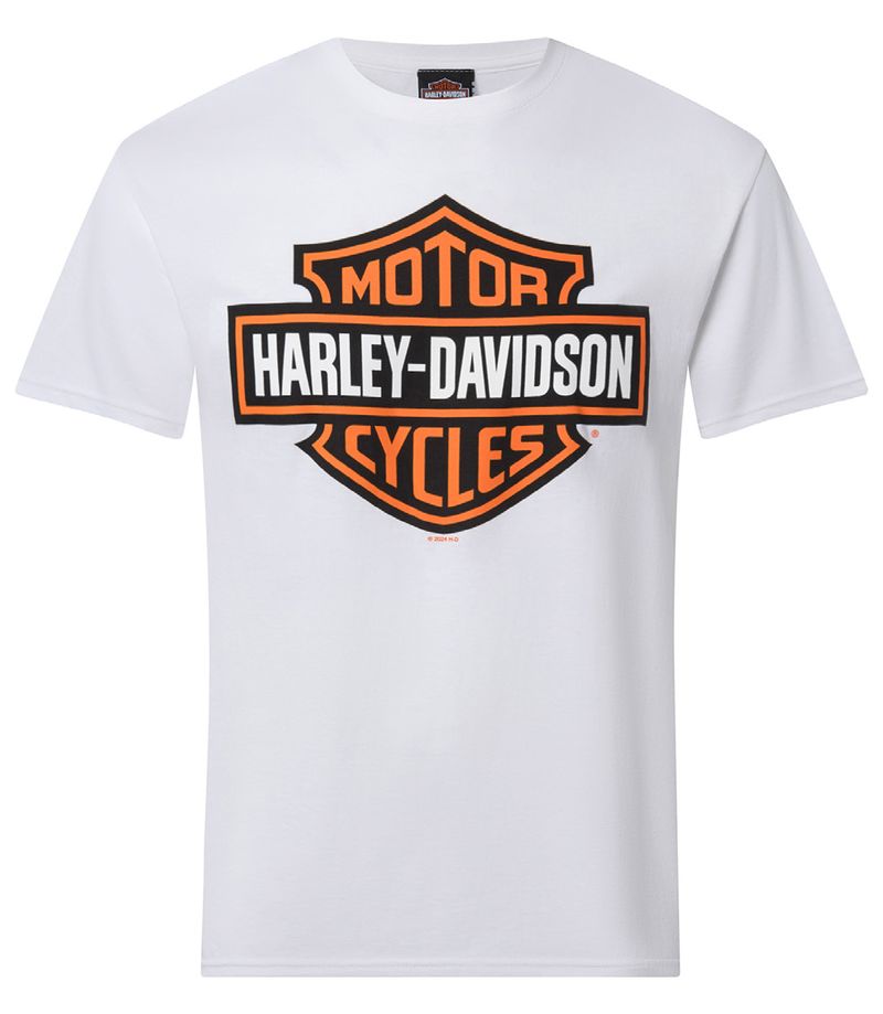 Harley-Davidson Bar & Shield White Dealer Tee
