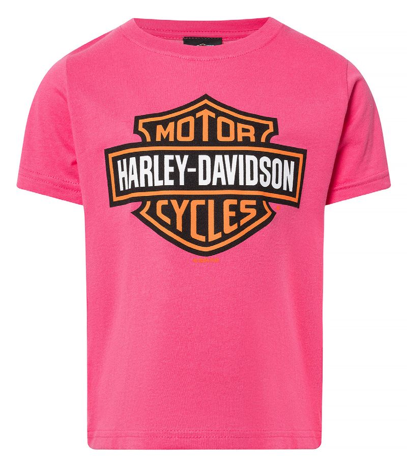 Harley-Davidson Girls B&S Pink Dealer Tee