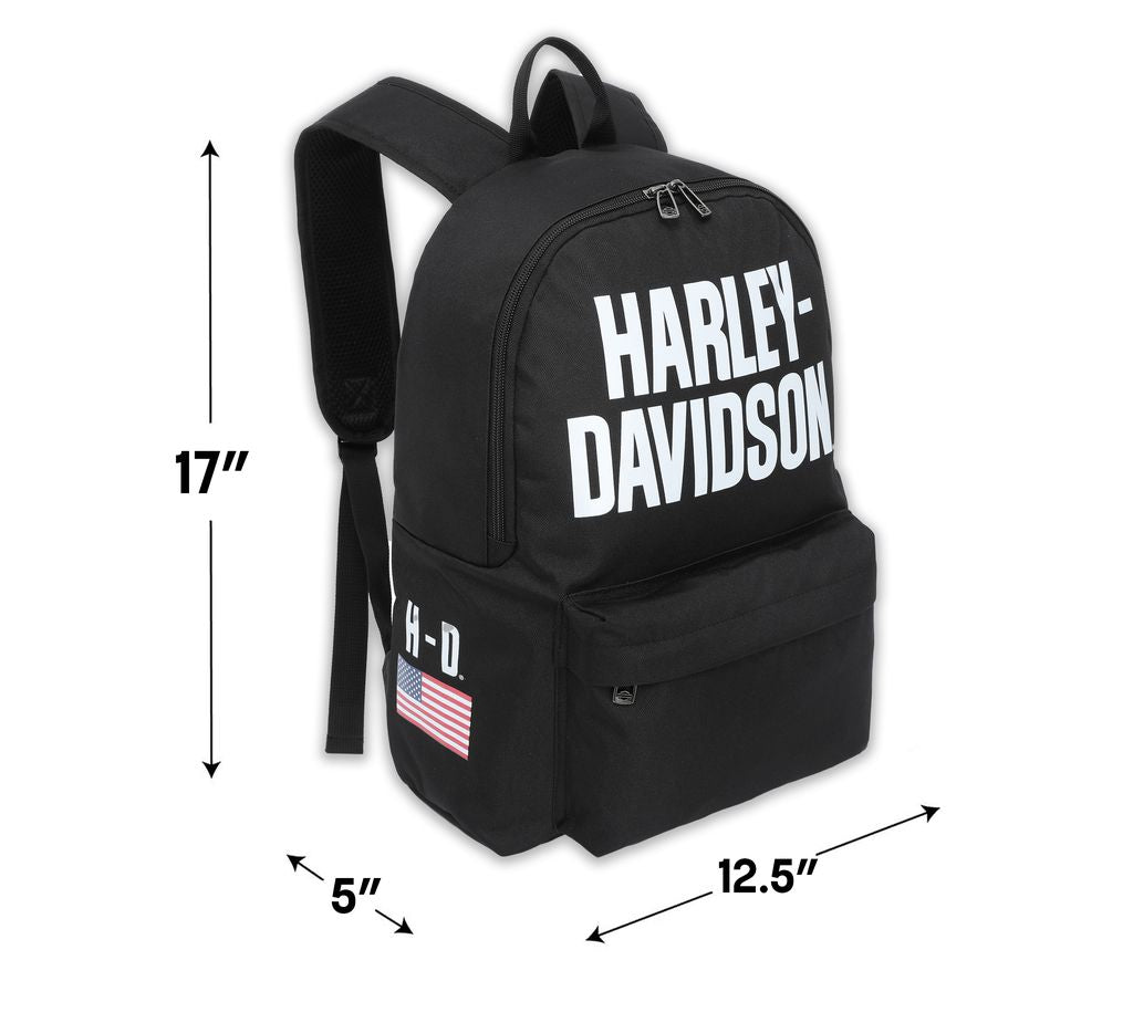 Harley-Davidson American Flag Backpack