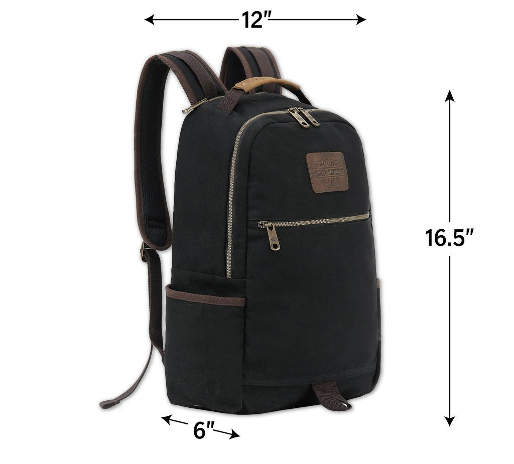 Harley-Davidson Heritage Canvas Classic Back Pack