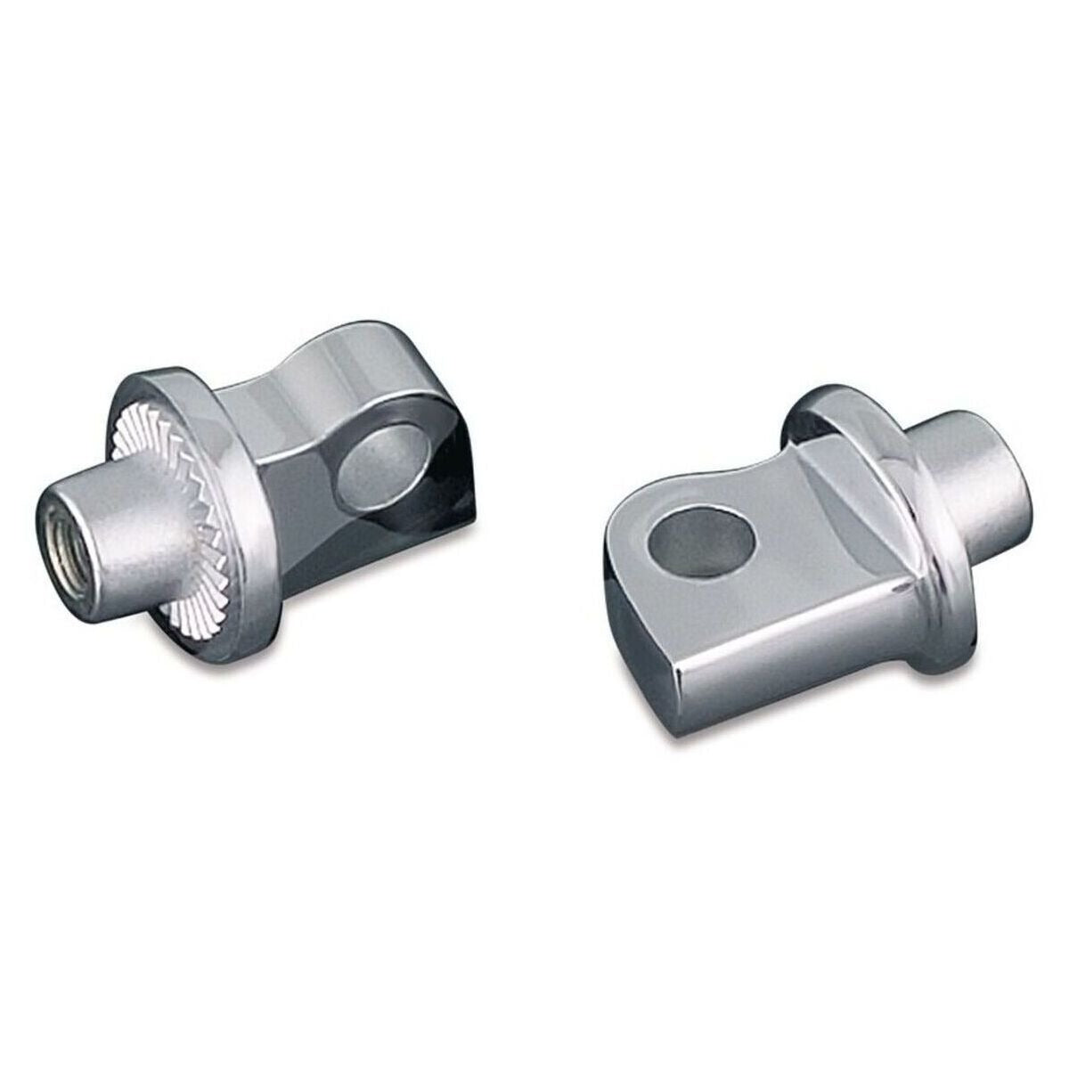 Splined Footpeg Male mounts Chrome 1996-17