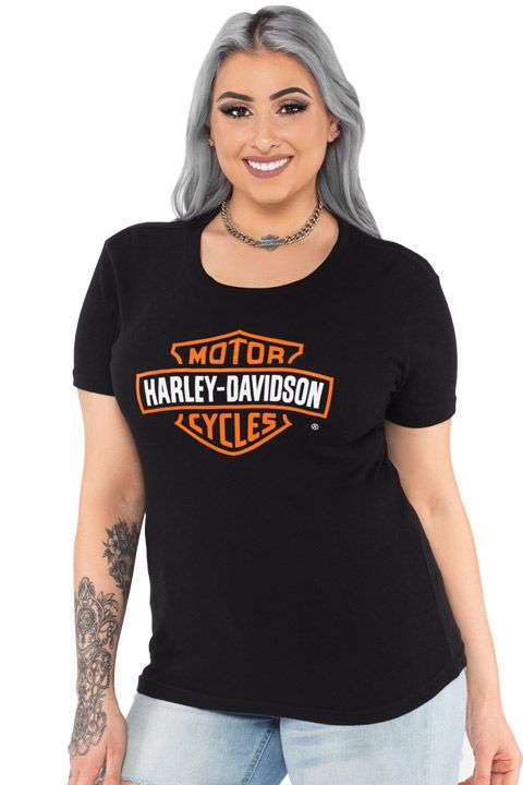 Harley-Davidson Ladies Bar & Shield Dealer Tee