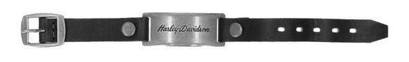 Harley-Davidson Unisex Leather Cuff Bracelet