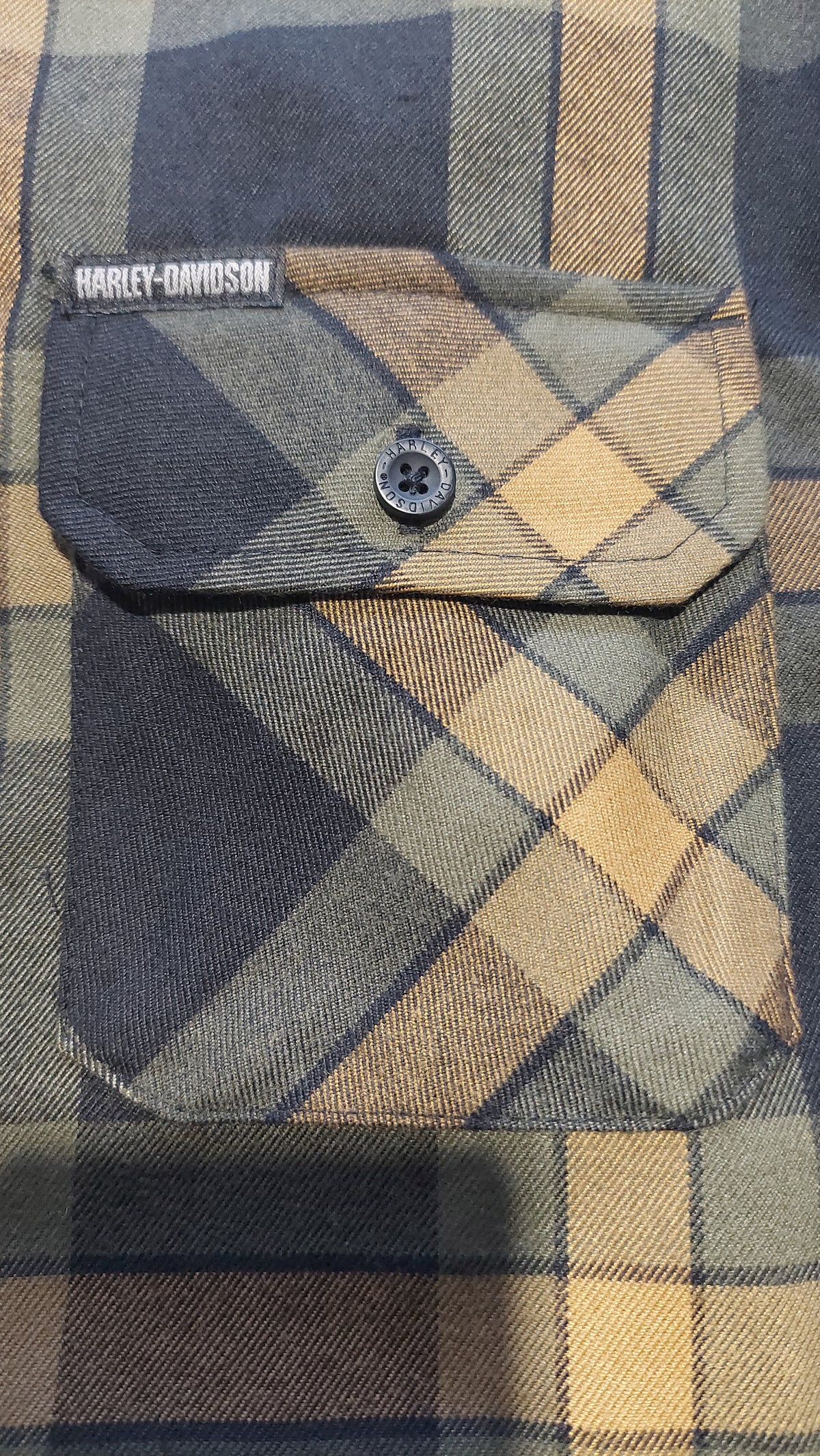 Harley-Davidson Woven Plaid Shirt