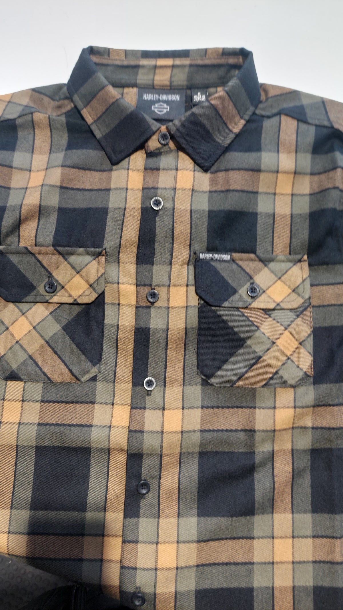 Harley-Davidson Woven Plaid Shirt
