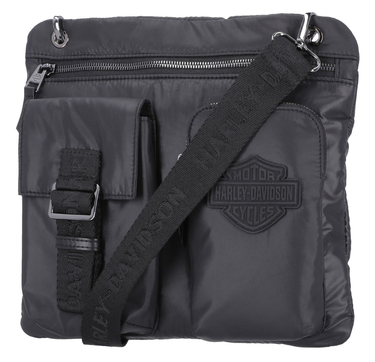 Harley-Davidson Crossbody Utility Bag (Black)