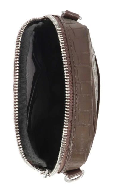 Harley-Davidson Brown Croco Crossbody