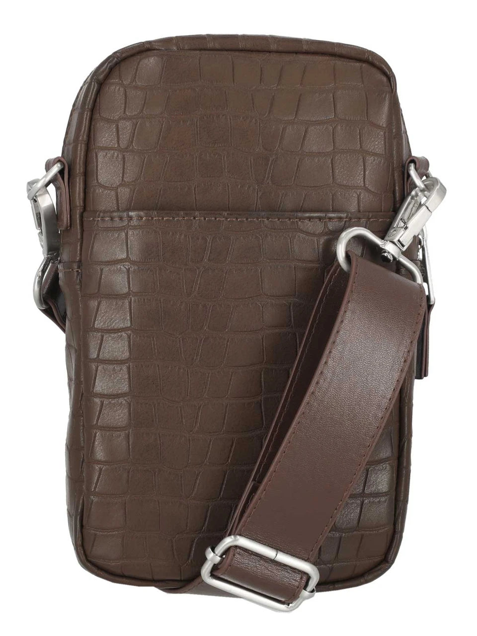 Harley-Davidson Brown Croco Crossbody