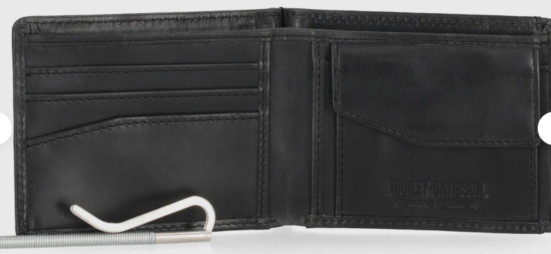 Harley-Davidson Bar & Shield Wallet with Coin Holder