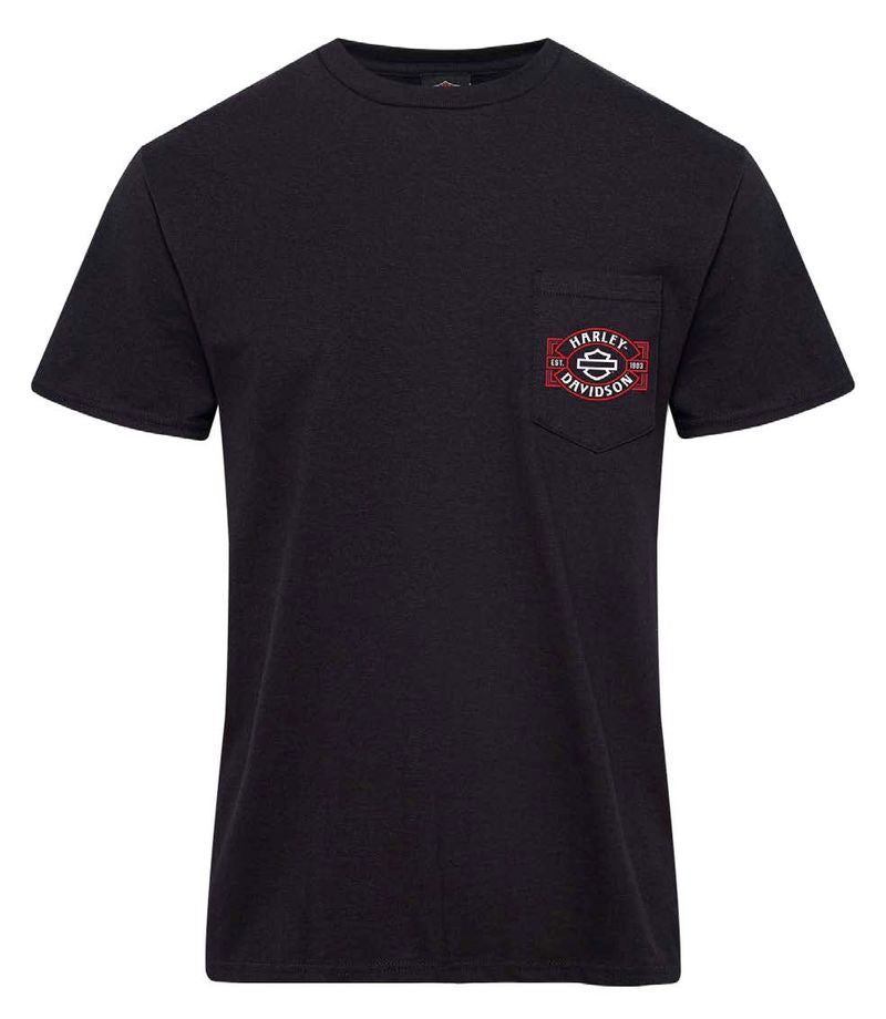 Harley-Davidson Men's Postage Pocket Dealer Tee