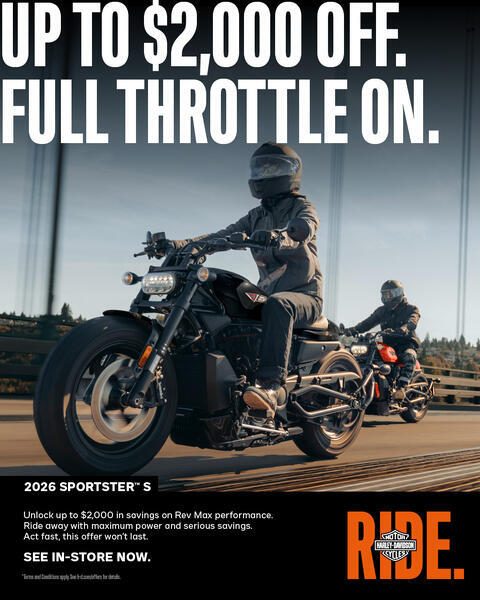 2026 Harley-Davidson Sportster S